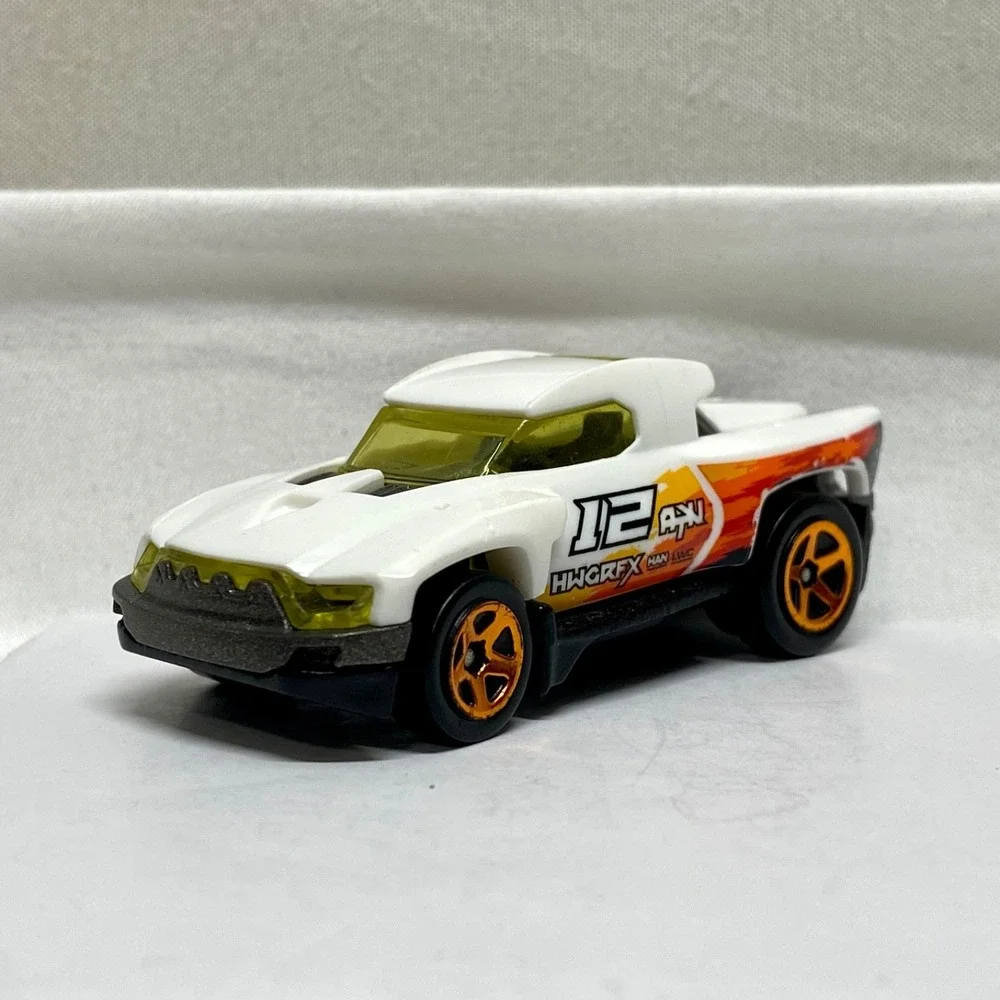 Hot Wheels Terra-Tracktyl HW Track Champs White 1/64 Die-cast Race Truck 2025